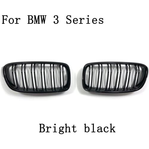 Suitable for BMW 3 Series F30/F35 Center Grid, Front Cooling Grille Bright Black Modified Center Grid 12-IN for Bmw Accessories