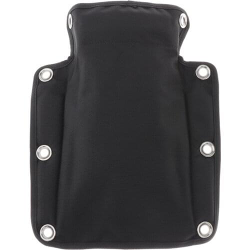 Scuba Diving Back Plate Pad Support Backplate Harness Cushion & Bookscrews
