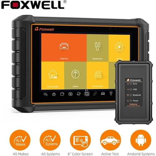 Foxwell GT65 OBD2 Professional Code Reader Auto Scanner TPMS ABS EPB DPF IMMO SRS Active Test Oil Reset Car Diagnostic Tool