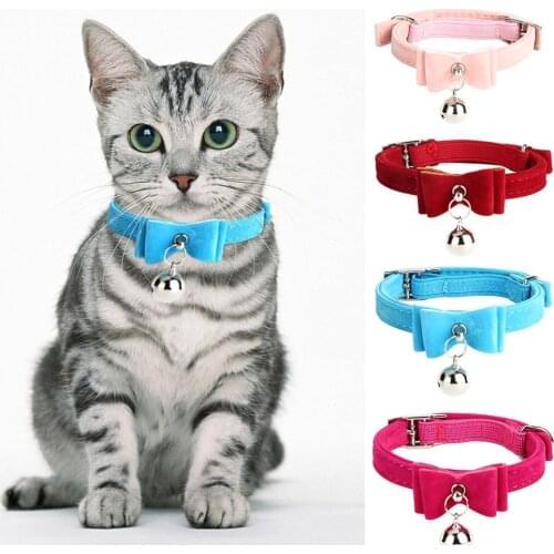 Cat Dog Collar Harness Leash Adjustable Safety Elastic Tie Pet Neck Chain Pet Traction Cat Kitten Halter Collar Cats Product Pet