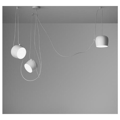 Modern Industrial Iron Spider Drum Pendant Lights Black Suspension Luminaire Bar Living Room Hanging Light Lamp Fixtures