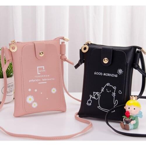 Mobile phone women handbags for women 2020 new cute mini small bag pocket shoulder bag luxury brand designer bag luxury