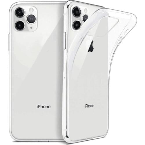 Ultra Thin Clear Case For iPhone 11 12 Pro Max XS Max XR X Soft TPU Silicone Case For iPhone 7 8 6 6s Plus 5 SE Phone Back Cover