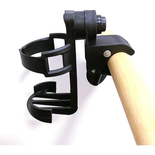 360 Rotation Baby Stroller Cup Holder Universal Rotatable Holder Baby Stroller Accessories Baby Bottles Rack for Baby Cup Bottle