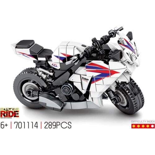 Japan honda cbr 1000 RR Technical motorcycle building block motor vehicle model steam assembly bricks educational toy collection
