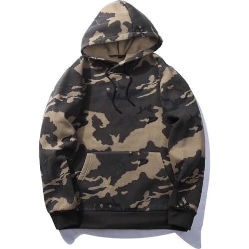 Ymwmhu New Fashion 2021 Man Hoodies Camouflage Autumn Men Clothing Streetwear Casual Hooded Sweatshirt Plus Size Hoody