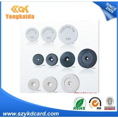 YongKaiDa 300pcs Patrolling label diameter 30mm 125Khz EM4100 RFID Tag