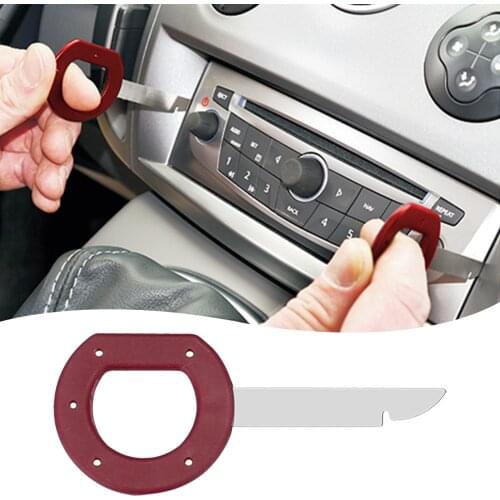 1pc Auto Car CD Player Radio Stereo Release Removal Repair Tools Keys Set Sheet Metal Tools For Audi VW Volkswagen Mercedes Benz