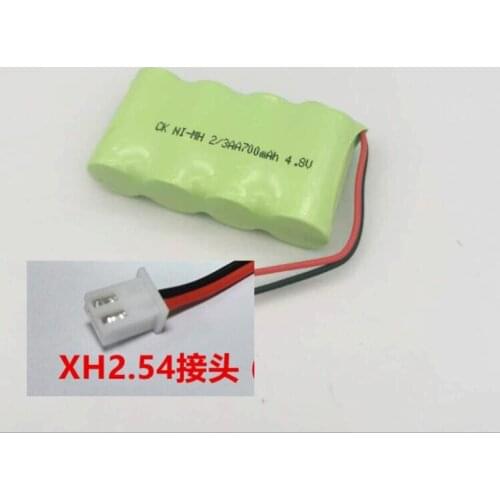 1pcs/lot ni-mh 2/3aa 4.8V ni-mh rechargeable battery pack Fire emergency lighting battery