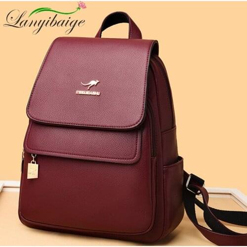 2020 Designer backpack female high quality female bag school youth fashion backpack female large capacity backpack travel bag