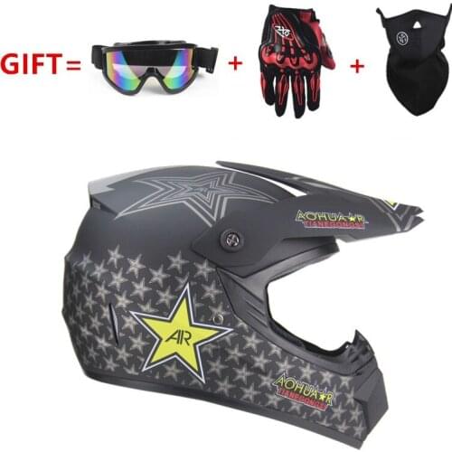 3 Free Motocross Full helmet Professional bicycle downhill DH helmet ATV helmet all seasons unisex