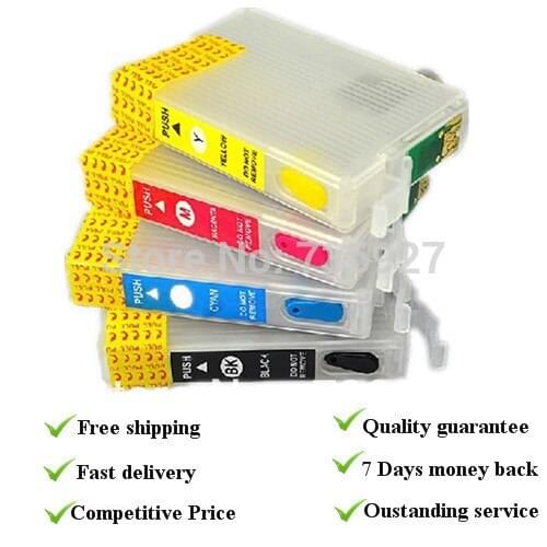 4 colors Refill cartridge suit for C79,C110,T10,T11,TX110 etc, suit for cartridge T0731N,T0732N,T0733N,T0734N, with AUTO-RESET
