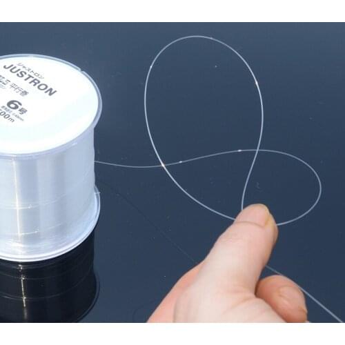 500m New Fishing Line Justron Nylon Super Strong Wear-resistant 2LB - 40LB Japan Road Poles Sink line for sea poles Dropshipping