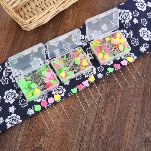 80pcs Dressmaking Pins Embroidery Patchwork Pins Accessories Tools Sewing Needle DIY Sewing Accessories