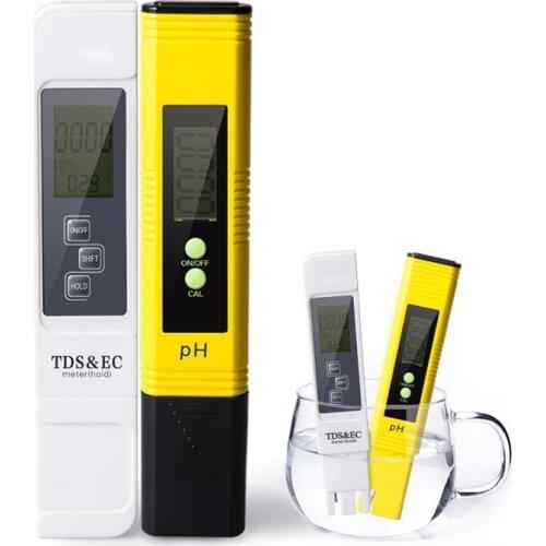 TSD LCD Digital PH Meter Tester Electric test pen Liquid PH Value Detector For Aquarium Fish tank Pool Water Cosmetic Experiment
