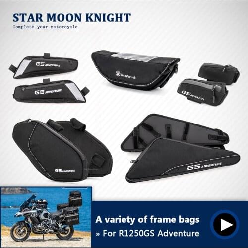For BMW R 1250 GS Adventure R1250GS ADV Motorcycle Frame Crash Bars Waterproof Bag Repair Tool Placement Bag
