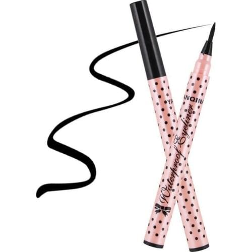 1PCS Super Smooth Eye Liner Liquid Pencil Eyeliner Pen Black Waterproof High Quality Make Up Comestic For Woman Hot Sale