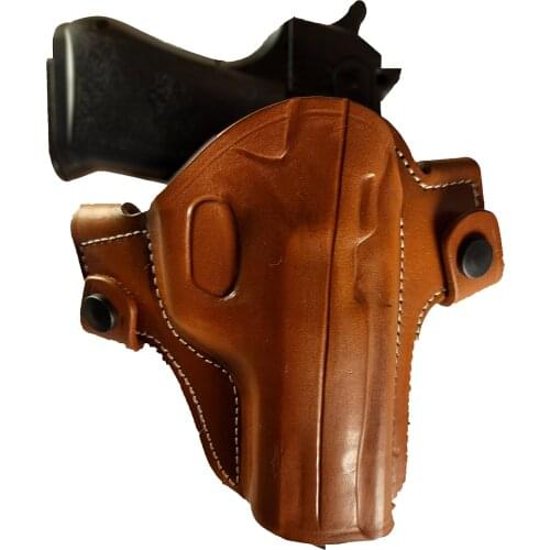 Walther P99 Handmade Real Cowskin OWB Two Belt Slots With Strap Concealed Carry Handmade Pistol Gun Holster pouch