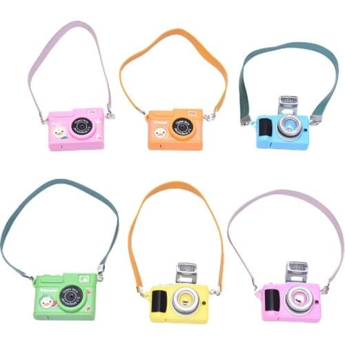 DIY Toys Dollhouse Mini Simulation Camera for Kids Toys Gift Dolls Accessories New