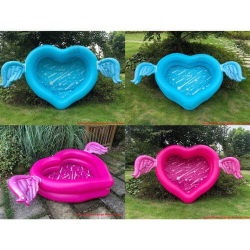 Inflatable Pool Love Heart Rose Gold Glitter Swim Ring Swimming Tool Pool Life Buoy Pool Floats For Adult Pool