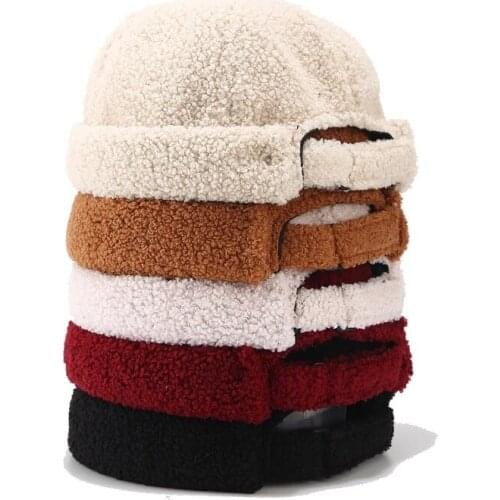 New Winter Warm Hip Hop Hat Women Man Hat Washed Retro Skullcap Adjustable Brimless Hat Breathable Hat Sailor Cap