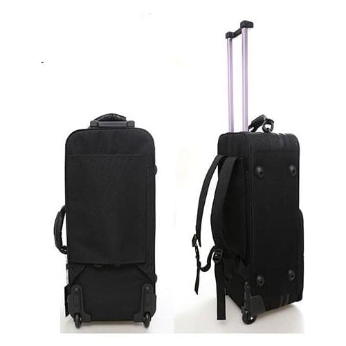 New belt pull rod sliding wheels down E alto saxophone hard portable instrument package box package