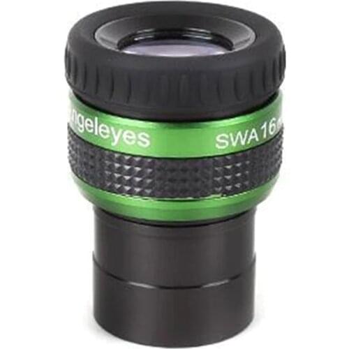 Angeleyes SWA 16mm 1.25 Inches Telescope Accessories Metal Eyepiece 70 Degree Super Wide-angle High Achromatic SWA16mm