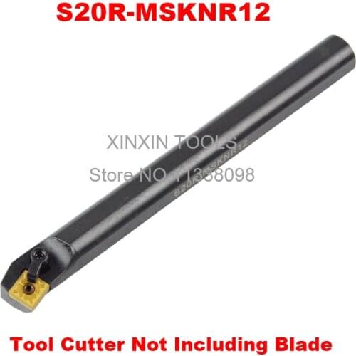 S20R-MSKNR12/S20R-MSKNL12 20mm Lathe Cutting Tools CNC Turning Tool Machine Tools Internal Metal Lathe Tool Boring Bar MSKNR/L