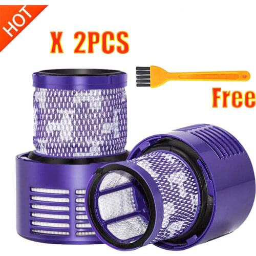 2Pcs Filter Replacemenet for Dyson Cyclone V10 SV12 Absolute Animal Total Clean Vacuum Cleaner parts HEPA Pre Filter