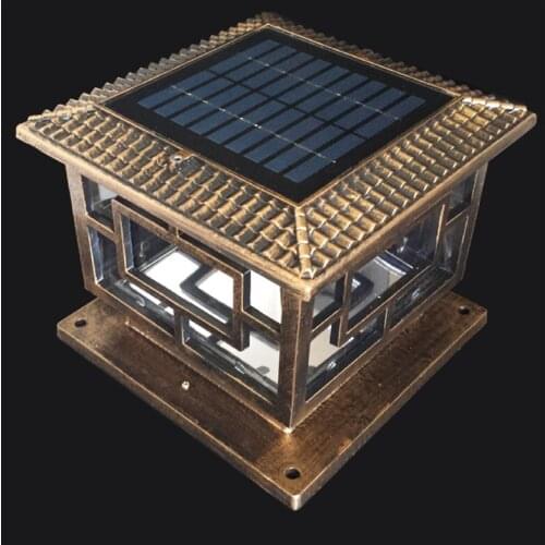 D40*H35cm Outdoor Yard LED Solar Garden Lamp Light Waterproof IP65 for Gate Fence Courtyard Cottage Path Free Shipping 1pc