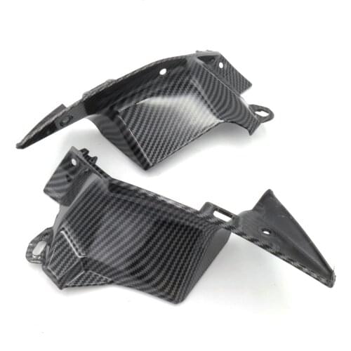 Dash Air Intake Ram Cover Carbon Fiber Paint Fairing For Kawasaki Z650 2017 2018 2019