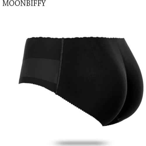 Women Padded Seamless Butt Hip Enhancer Shaper Buttocks Butt Pads Buttocks Panties with Push-up Lifter Lingerie Underwear