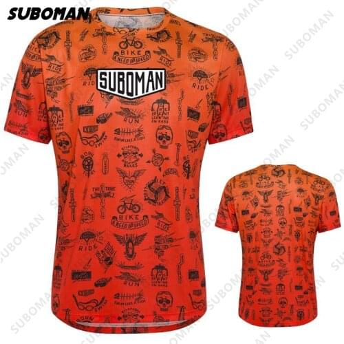 2021 SUBOMAN POC Camouflage Motocross Jersey MTB Off Road Mountain Bike Downhill Jersey MX BMX Cycling Jersey Enduro Sweatshirt