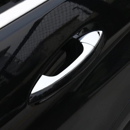 8pcs/set Stainless Steel Door Handle Cover For Mercedes Benz B C E CLA GLK GL Class E200 E250 W176 W246 W204 W218 X204