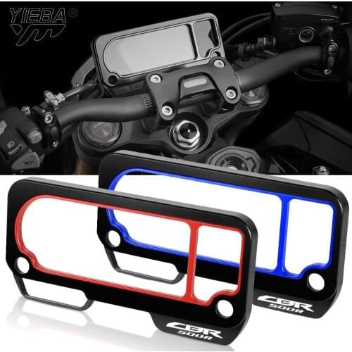 For HONDA CBR500R CBR 500 R CBR500 R 2019 2020 2021 CNC ALUMINIUM Motorcycle Meter Case Guard Frame Cover Scratch Protection