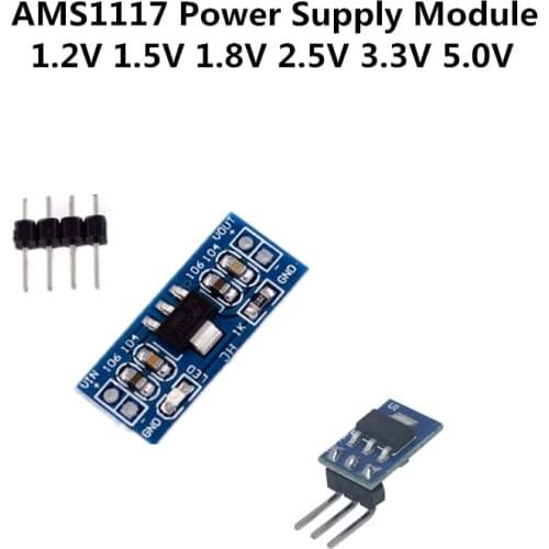 AMS1117 1.2V 1.5V 1.8V 2.5V 3.3V 5V Power Supply Module AMS1117-5.0V Power Module AMS1117-3.3V