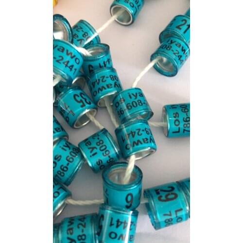 100pcs free shipping high quality customed customized birds pigeon leg foot rings ring for pigeon bands