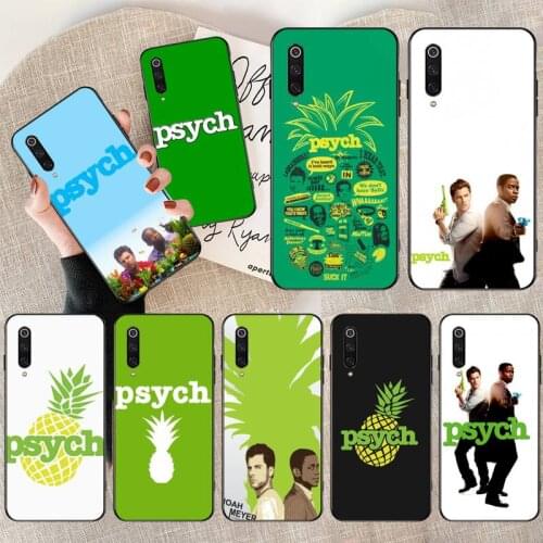 KPUSAGRT Psych Shawn and Gus Coque Shell Phone Case for Xiaomi Mi 10 Pro lite Mi9 9SE Pocophone F1 Mi 9T Pro Note 10 lite