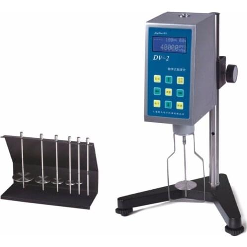 LVDV-2 Viscometers Digital rotary viscometer with L1, L2, L3, L4 rotors