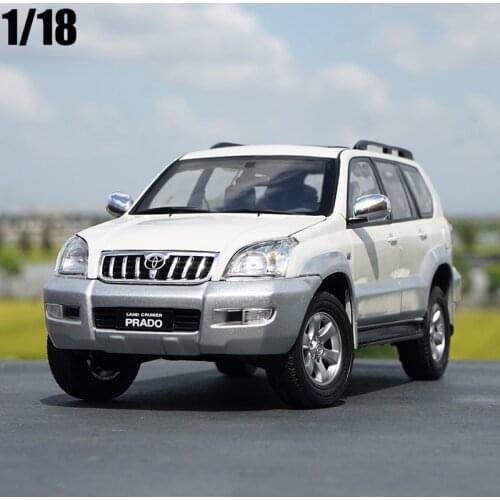 1:18 Scale Toyota Prado SUV 2008 Off-Road Diecast Vehicle Car Model Metal Collection Souvenir Display Gift Original Box