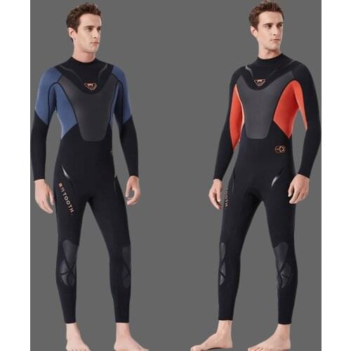 Full Suit Men Diving Suit Neoprene 3mm SCR Spearfishing Wetsuit Snorkel Dive Skin Swimsuit Diving Suits Anti-UV Surf Clothing