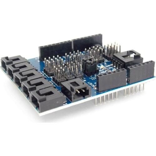 New Sensor Shield V4.0 digital analog module for UNO Mega 2560 Duemilanove AVR, High quality