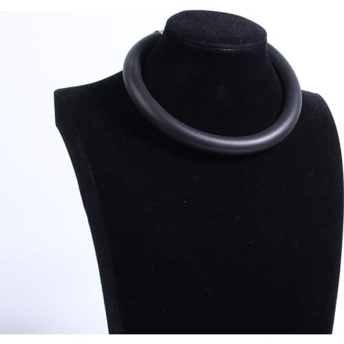 YD&YDBZ New Choker Necklaces Women Short Sweater Chains Rubber Meterial Handmade Jewelry Simple Necklace Accessories Wholesale