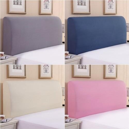 Bed Head Board Cover All-inclusive Bed Head Back Protector Elastic Headboard Dust Slipcover for Home Bedroom Hotel Decor