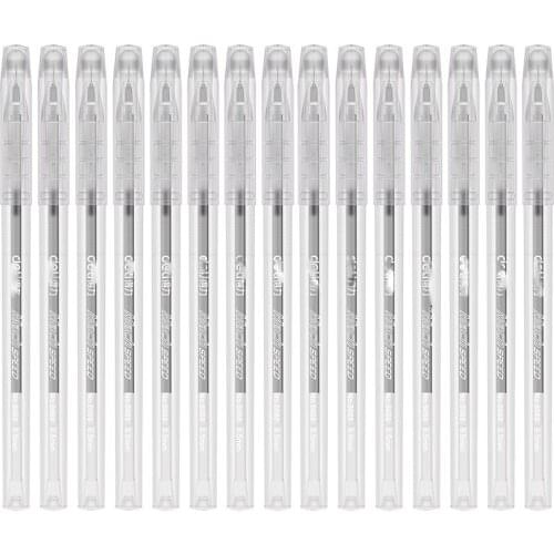 Metal Sign Gel Pen 0.5mm Quality Black Gel Ink Pen Stationery Korean School Office Writing Supplies Perfect for Work Wholesale