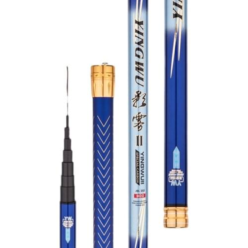 7/8/9/10/11/12/13m Power Hand Pole Super Hard Long Section Fishing Pole Carbon Fiber Wedkarstwo Olta De Pesca Fishing Tackle