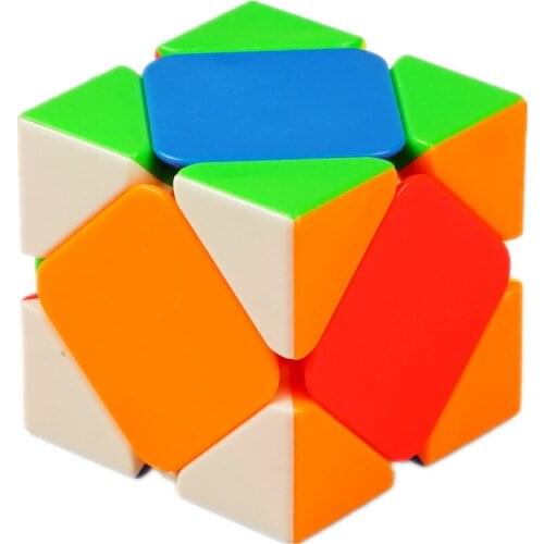 Yuxin Little Magic Skew Cube 3x3 Torsion Skew Cube Stickerless Cubo Magico Speed Cube Professional Puzzle Toy Children Gift