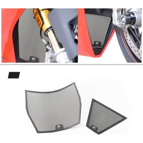 Motorcycle Radiator Grille Guard Protector Cover For Ducati Panigale V4 2019-2021 Ducati Streetfighter V4