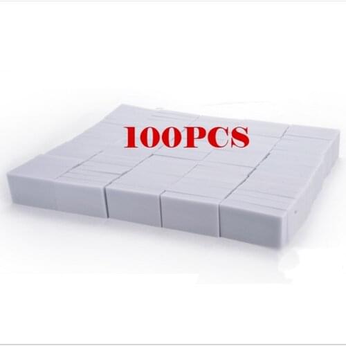 100pcs Magic Cleaning Sponge 100*60*20mm Melamine Eraser Multi-Functional Gray