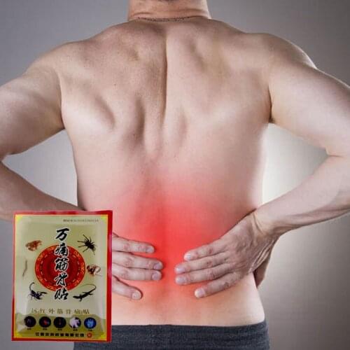 16Pcs/lot Chinese Medicines Self heating Cervical vertebra Arthritis Analgesic Plasters Spider venom Joint Foot/Body Pain Relief